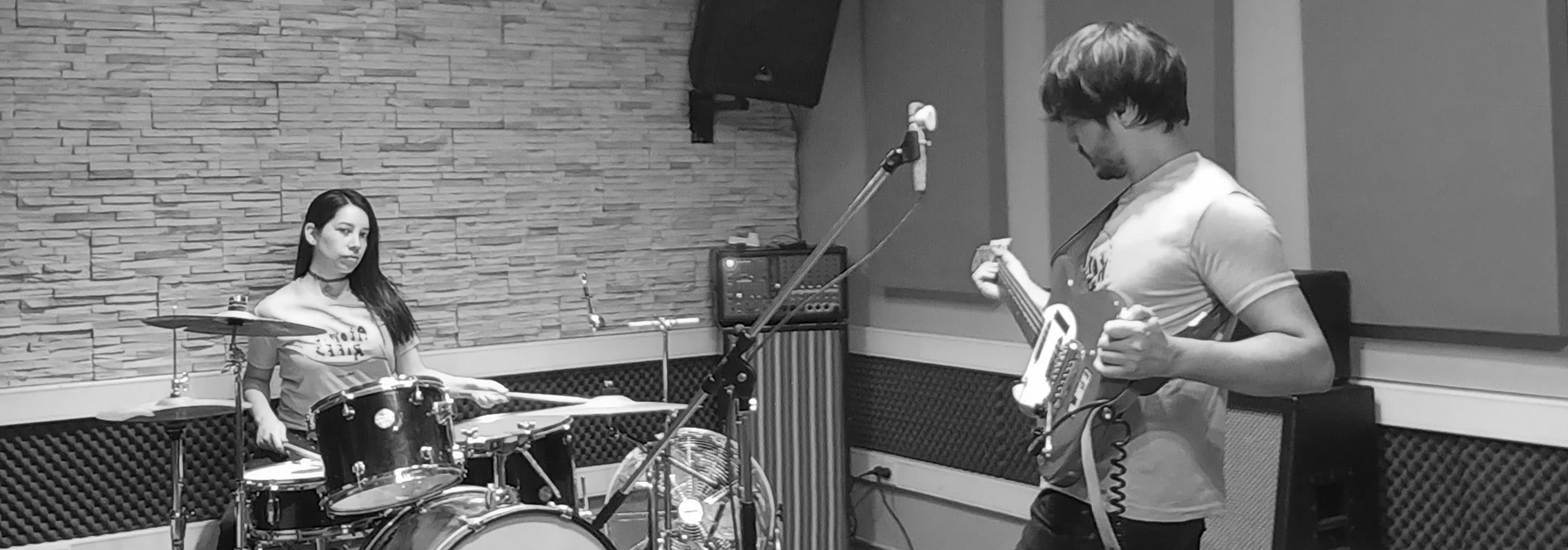 band playing